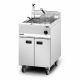 Opus 800 Natural Gas Free-standing Single Tank Fryer With Pumped Filtration - 2 Baskets - W 600 Mm - 30.0 KW LIN OG8107-OP-N