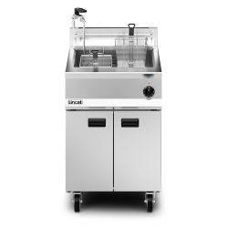 Opus 800 Natural Gas Free-standing Single Tank Fryer With Pumped Filtration - 2 Baskets - W 600 Mm - 30.0 KW