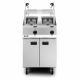 Opus 800 Natural Gas Free-standing Twin Tank Fryer With Pumped Filtration - 2 Baskets - W 600 Mm - 32.0 KW LIN OG8111-OP2-N