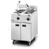 Opus 800 Natural Gas Free-standing Twin Tank Fryer With Pumped Filtration - 2 Baskets - W 600 Mm - 32.0 KW