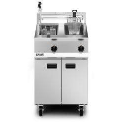 Opus 800 Propane Gas Free-standing Twin Tank Fryer With Pumped Filtration - 2 Baskets - W 600 Mm - 32.0 KW