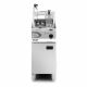 Opus 800 Natural Gas Free-standing Single Tank Fryer With Pumped Filtration - 2 Baskets - W 400 Mm - 22.0 KW LIN OG8115-OP-N