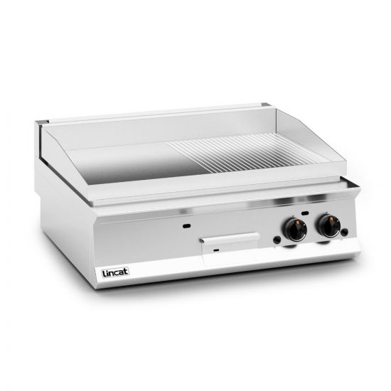 Opus 800 Propane Gas Counter-top Griddle - Ribbed Plate - W 900 Mm - 23.0 KW LIN OG8202-R-P
