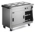 Panther 670 Series Free-standing Hot Cupboard - Bain Marie Top - 3GN - W 1205 Mm - 2.8 KW