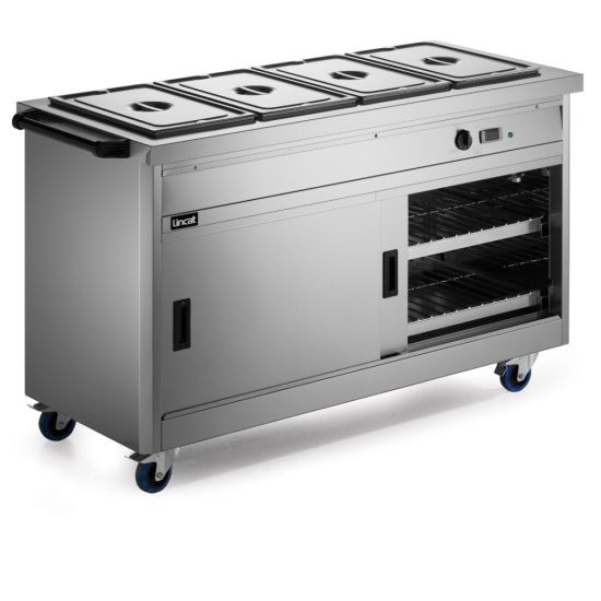 Panther 670 Series Free-standing Hot Cupboard - Bain Marie Top - 4GN - W 1530 Mm - 4.9 KW LIN P6B4