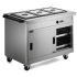 Panther 800 Series Free-standing Hot Cupboard - Bain Marie Top - 3GN - W 1205 Mm - 2.8 KW