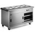 Panther 800 Series Free-standing Hot Cupboard - Bain Marie Top - 4GN - W 1530 Mm - 4.9 KW