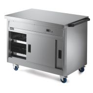 Panther 800 Series Free-standing Hot Cupboard - Plain Top - W 1205 Mm - 1.5 KW