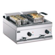 Silverlink 600 Electric Counter-top Pasta Cooker - Twin Tank - W 600 Mm - 2 X 3.0 KW