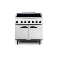 Phoenix Electric Free-standing Induction Oven Range - W 900 Mm - 17.1 KW [3-Phase]