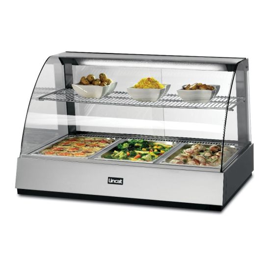 Seal Counter-top Heated Food Display Showcase - W 1085 Mm - 2.05 KW LIN SCH1085