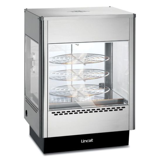 Seal Counter-top Upright Heated Merchandiser - Rotating Rack - Single Door - W 562 Mm - 1.4 KW LIN UM50 Seal Counter-top Upright Heated Merchandiser - Rotating Rack - Single Door - W 562 Mm - 1.4 KW LIN UM50