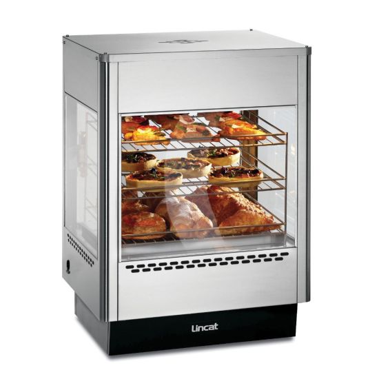 Seal Counter-top Upright Heated Merchandiser - Static Rack - Two Doors - W 562 Mm - 1.4 KW LIN UMS50D Seal Counter-top Upright Heated Merchandiser - Static Rack - Two Doors - W 562 Mm - 1.4 KW LIN UMS50D