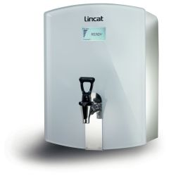 Lincat FilterFlow Wall Mounted Automatic Fill Boiler - White Glass - W 300 Mm - 3.0 KW