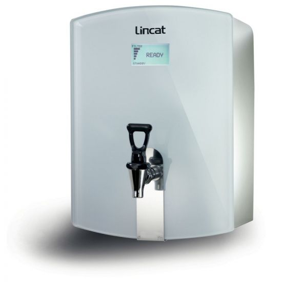 Lincat FilterFlow Wall Mounted Automatic Fill Boiler - White Glass - W 300 Mm - 3.0 KW LIN WMB3F-W