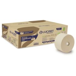 EcoNatural 900ID Toilet Rolls Cardboard Core 2 Ply - Box of 12