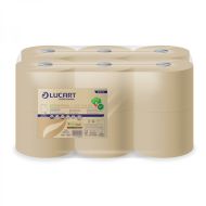 Lucart EcoNatural L-One Mini Toilet Roll - Pack 12 