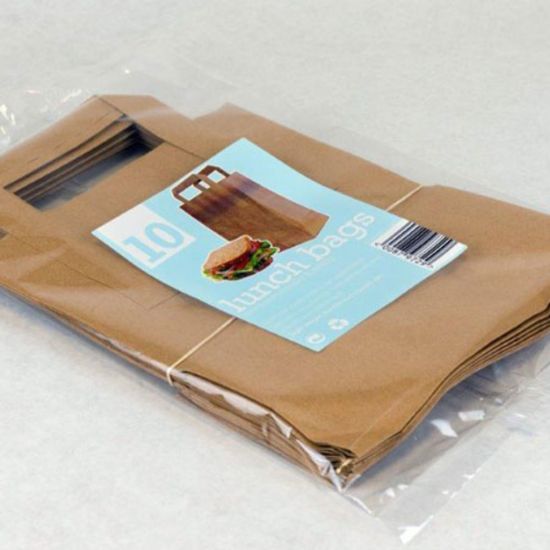 Recycled Brown Paper Carrier Bags Small - Pack Of 500 PAP6050