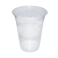 12oz Clear Plastic Smoothie Cup - Box of 1000