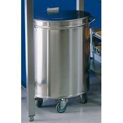 Stainless Steel Construction Scrap Bin