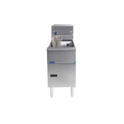 Solstice 14 Natural Gas (G20) Fryer with 9 Inch Adjustable Legs