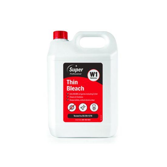 Thin Bleach 5 Litre 800-106-0034 W1 Thin Bleach 5 Litre 800-106-0034 W1