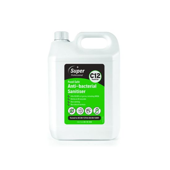 5L FOOD SAFE ANTI-BACTERIAL SANITISER MIR 800-196-0008