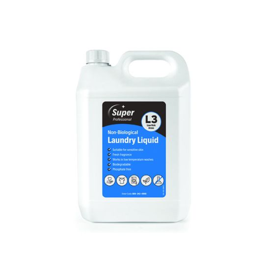 5L NON BIOLOGICAL LAUNDRY LIQUID MIR 800-242-0005