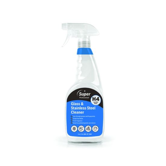 750ML GLASS & STAINLESS STEEL CLEANER MIR 800-277-0001 - Case of 6