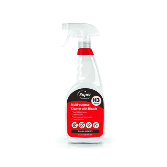 Multi-Purpose Cleaner with Bleach 750ml 800-277-0006 H3