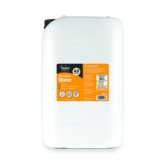 25L DE-IONISED WATER MIR 800-284-0517