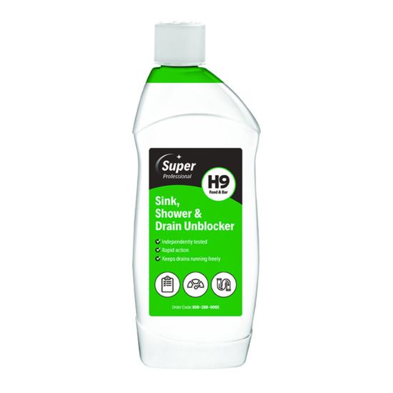 500 ML SINK, SHOWER & DRAIN UNBLOCKER MIR 800-288-0002 500 ML SINK, SHOWER & DRAIN UNBLOCKER MIR 800-288-0002