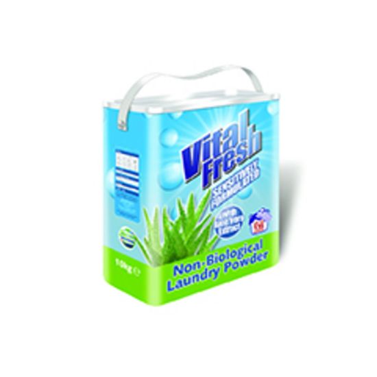 10 KG VITAL FRESH ALOE VERA NON BIOLOGICAL LAUNDRY POWDER MIR 800-299-1151