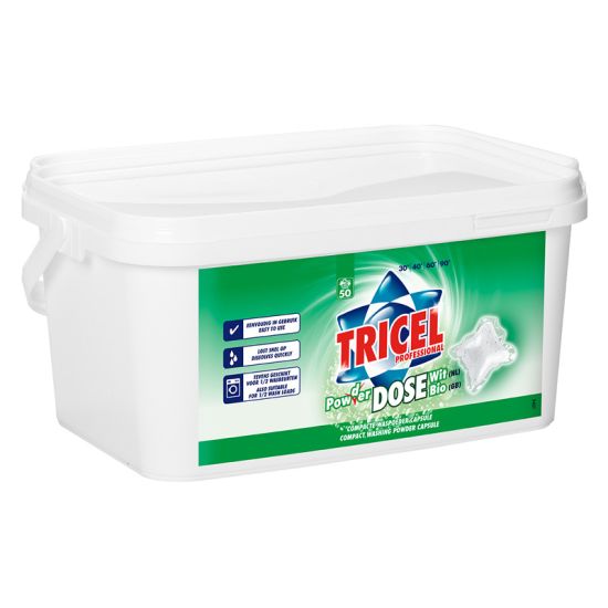 TRICEL BIOLOGICAL LAUNDRY CAPSULES 100X13GM MIR 800-300-7941 TRICEL BIOLOGICAL LAUNDRY CAPSULES 100X13GM MIR 800-300-7941