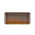 Terra Porcelain Rustic Copper Narrow Rectangular Plate 27x12.5cm