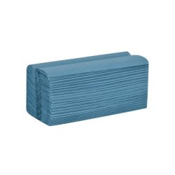 1 Ply Blue C-Fold Hand Towel X 2880
