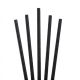 Black Paper Cocktail Drinking Straws - 100% Compostable and Vegan Friendly - Pack of 250