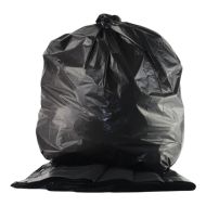 Heavy Duty Black Refuse Sacks 100% Recyclable Polythene - Box of 200