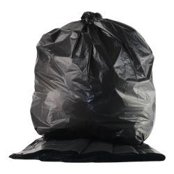 Heavy Duty Wide Black Refuse Sacks 100% Recyclable Polythene - Box of 200