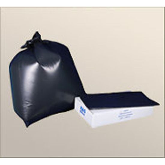 Black Light Duty 18x29x39 Inch Bin Bags - Box Of 200 WM1003