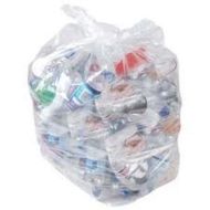 Clear Heavy Duty 18x29x39 Inch Bin Bags - Box Of 200