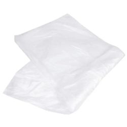 Square White Pedal Bin Liners High Density 15 x 24 x 24 Inch - Box of 1000