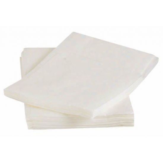 White 30cm 1ply Napkins - Pack Of 500 PAP4101
