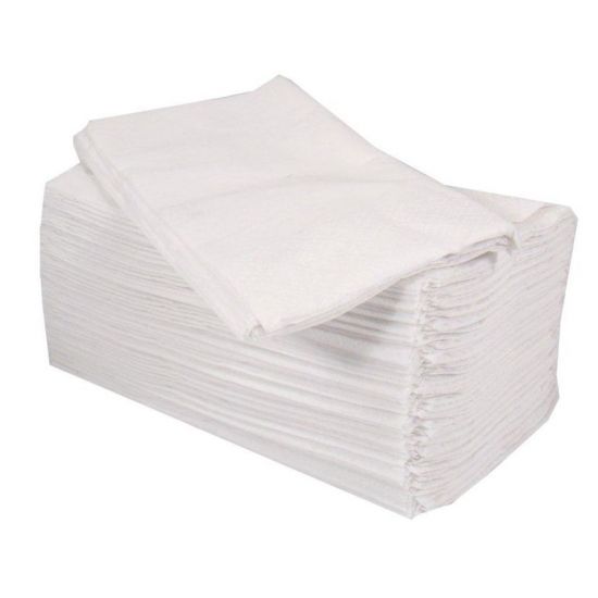 White 33cm 2ply 8-Fold Napkins - Pack Of 125 PAP4103