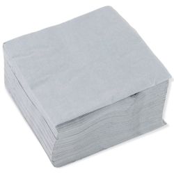 Grey 2ply 33cm Napkins Luncheon Party Serviette - Box of 2000