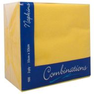 Daffodil Yellow 33cm 2ply Napkins - Pack Of 100