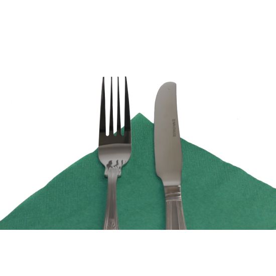 Green Luncheon Paper Napkins 2ply 33cm Pack of 100 Green Luncheon Paper Napkins 2ply 33cm Pack of 100