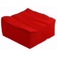 Red 33cm 2ply Disposable Paper Napkins - Pack Of 100
