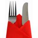 Red 33cm 2ply Paper Napkins - Pack Of 100