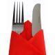 Red 33cm 2ply Paper Napkins - Pack Of 100 Red 33cm 2ply Paper Napkins - Pack Of 100